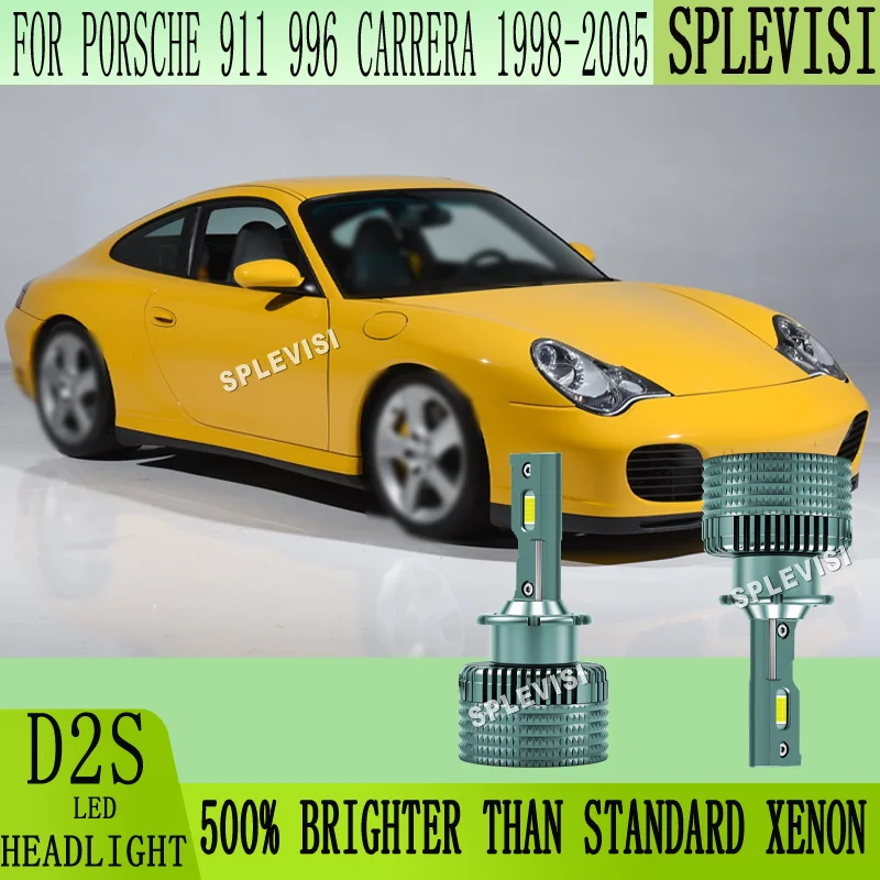

for better heat dissipation and longer life 66240/66040 LED Car Headlight For PORSCHE 911 996 Carrera 1998 1999 2001 2002-2005