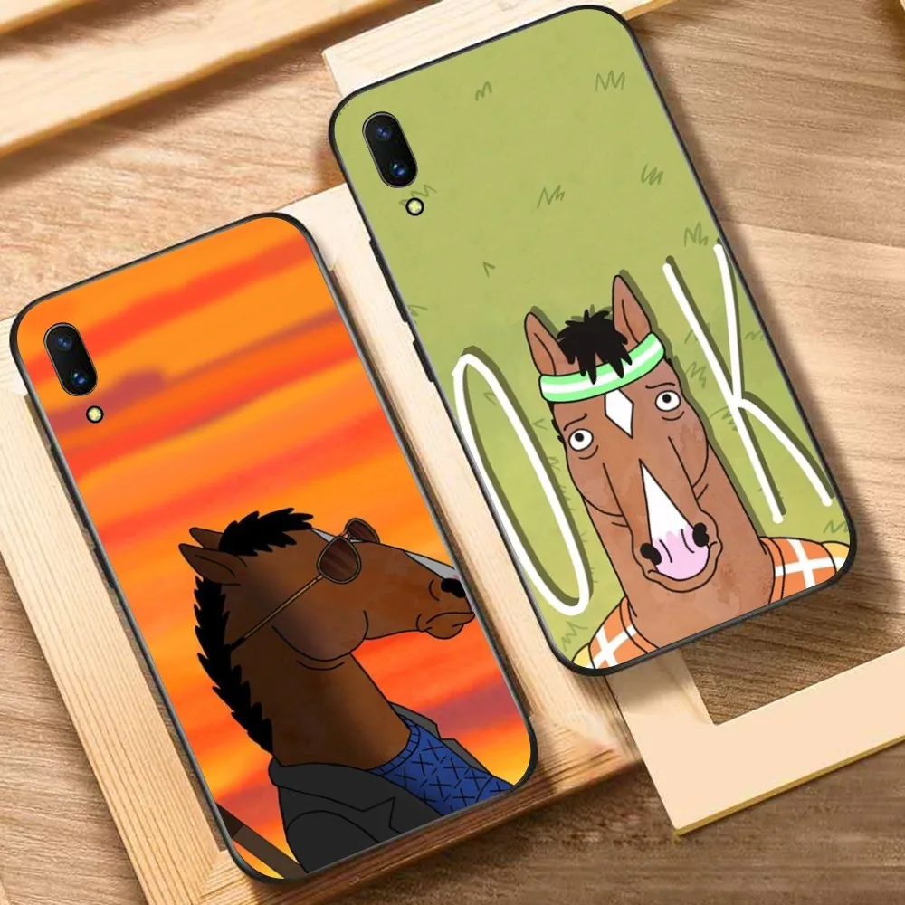 

B-Bojack H-Horseman Mousepad For Huawei Y9 6 7 5 Prime Enjoy 7s 7 8 plus 7a 9e 9plus 8E Lite Psmart Shell