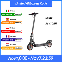 IScooter i9 Electric Scooter 500W Scooter for Adults 36V10Ah 30 km/h Foldable Scooters 8.5 inch Honeycomb Tire scoorter Electrico