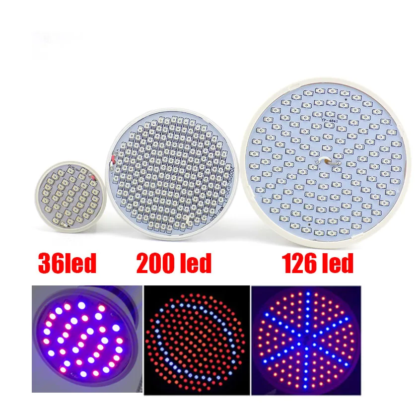 Full spectrum Plant Grow Led Light Bulbs Lamp lighting for vegs hydro Flower Greenhouse Veg Indoor garden E27 phyto growbox