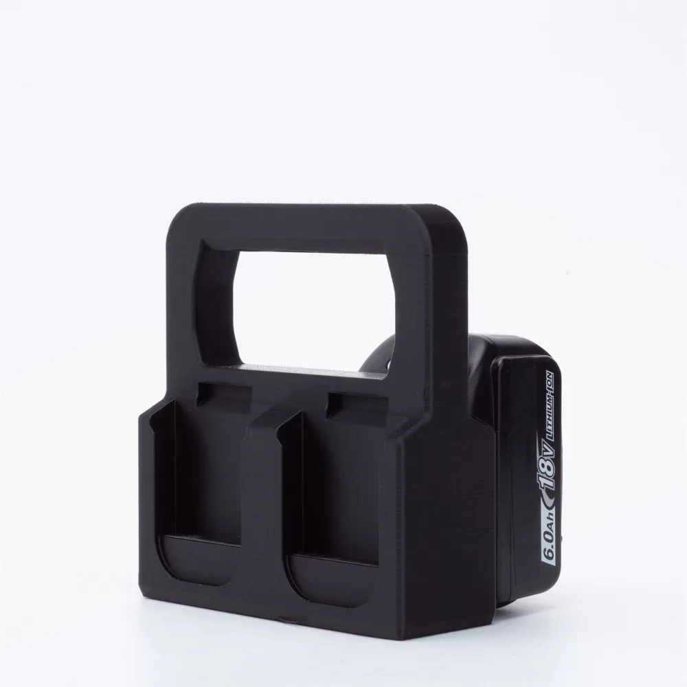 Imagem -03 - Cesta Suporte de Bateria Compartimento de Armazenamento de Bateria para Makita Bl1815n 1820b 1830b 1840b 1850b 1860b 1415n Série Li-ion x