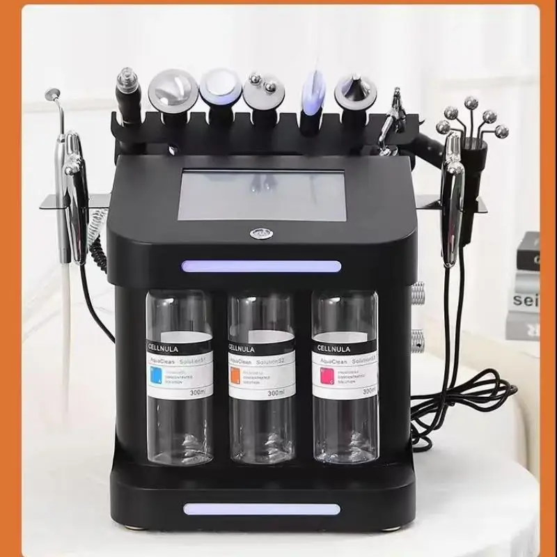 

10 In 1 Facial Equipment Face Cleansing Skin Whitening Machine Anti- Aging Skin Tightening Device Beauty Salon Use Spa Salon