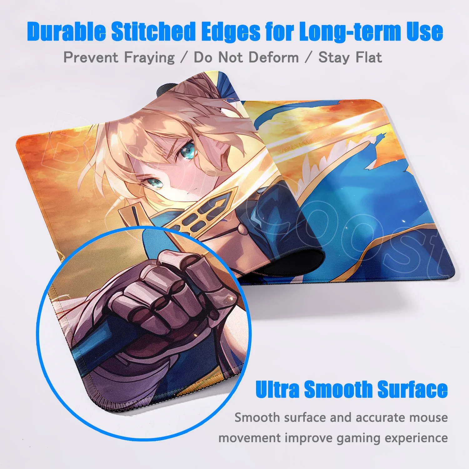 جديد HD الطباعة ماوس الوسادة أنيمي مصير صابر ألتر لوحة المفاتيح الكمبيوتر المحمول السجاد ملحق الكمبيوتر الكمبيوتر الألعاب ماوس الوسادة كبيرة مكتب حصيرة