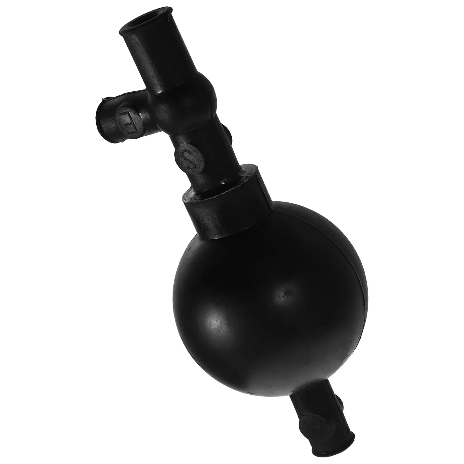 

Quantitative Suction Ball Blue Silicone Three Way Laboratory Pipette Filler Bulb Syringe Wash Device Lab Suction Tool