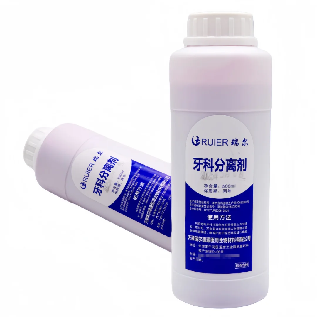 500ml Dental Gypsum Separator Anti-Adhesion Agent for Denture Alginate Gypsum Separating Dental Lab Isolator for Model Making