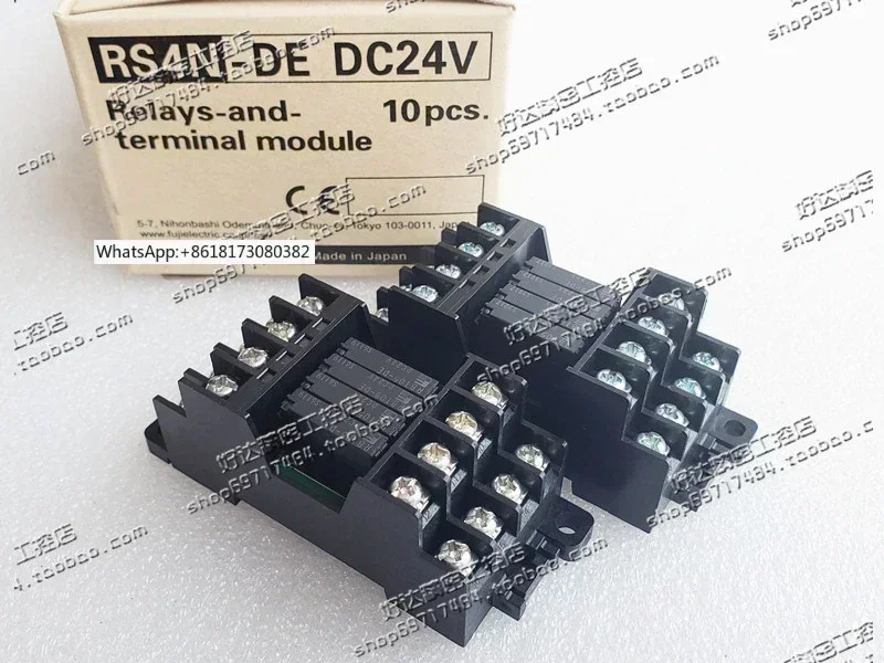 Original terminal relay RS4N-DE 24VDC spot relay module RS6N-DE  1PCS