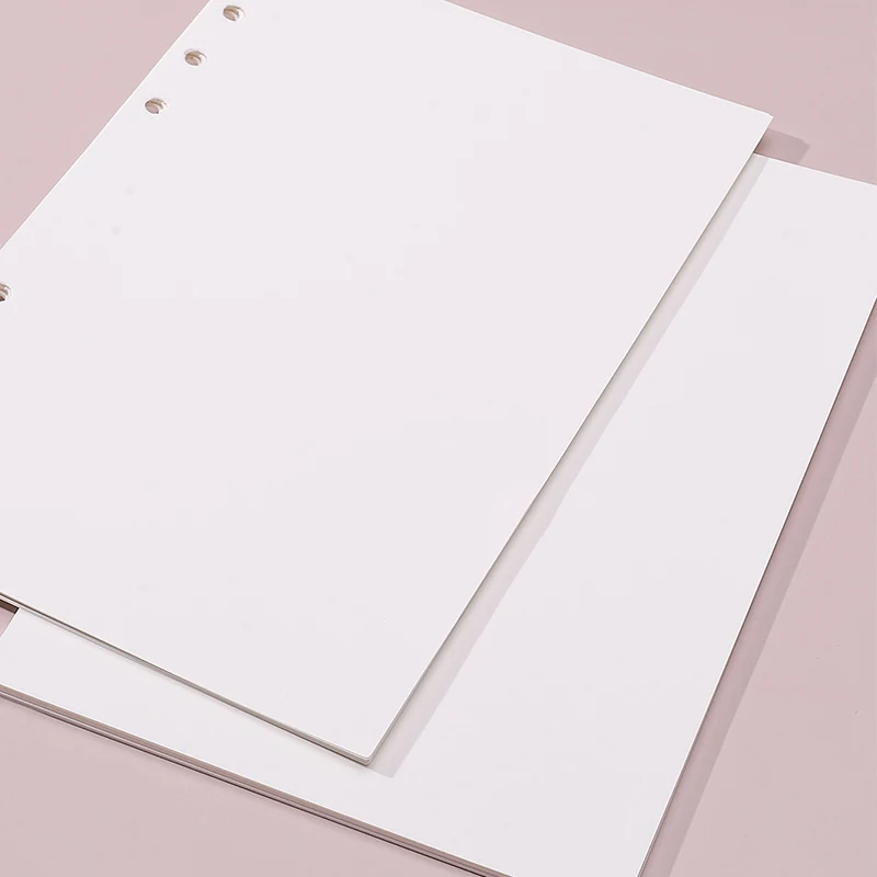 A5 Loose-Leaf Notebook Refill 45Sheet Spiral Binder Paper Index Inside Page Dot Grid Blank Stationery