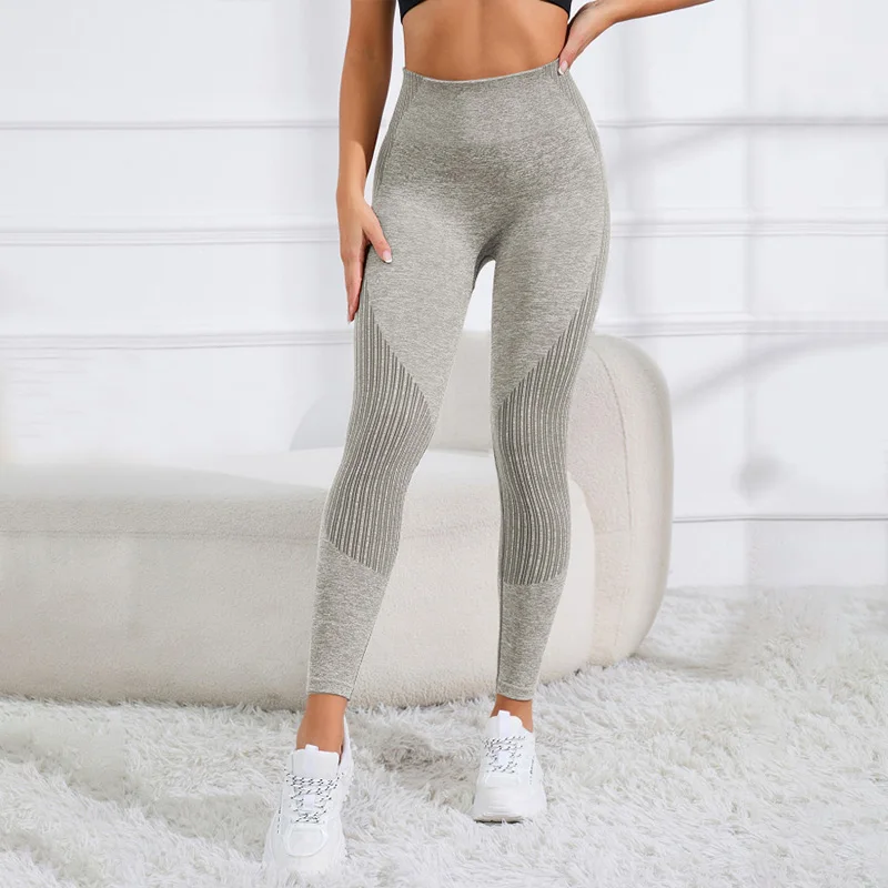 Leggings da allenamento per il sollevamento del culo per le donne Scrunch Butt Gym Seamless Booty Tight