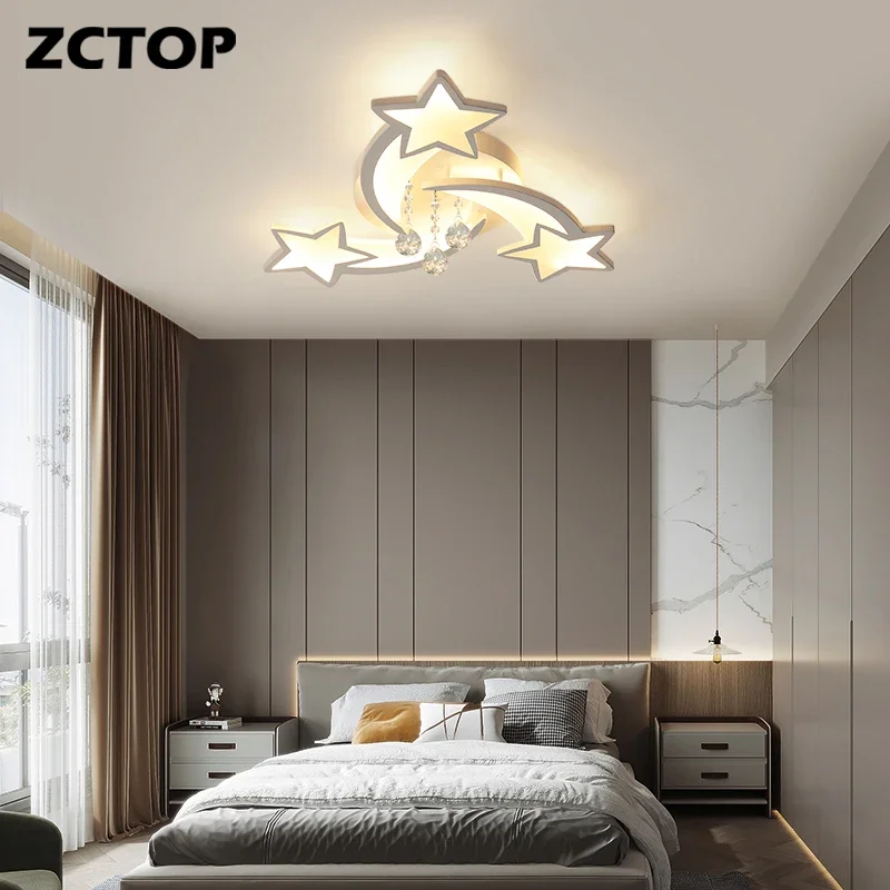 Modern Led Ceiling Lights With Remote Dimmable White color Designer for Living room Bedroom Kitchen Ceiling Lamp Fixtures AC110V