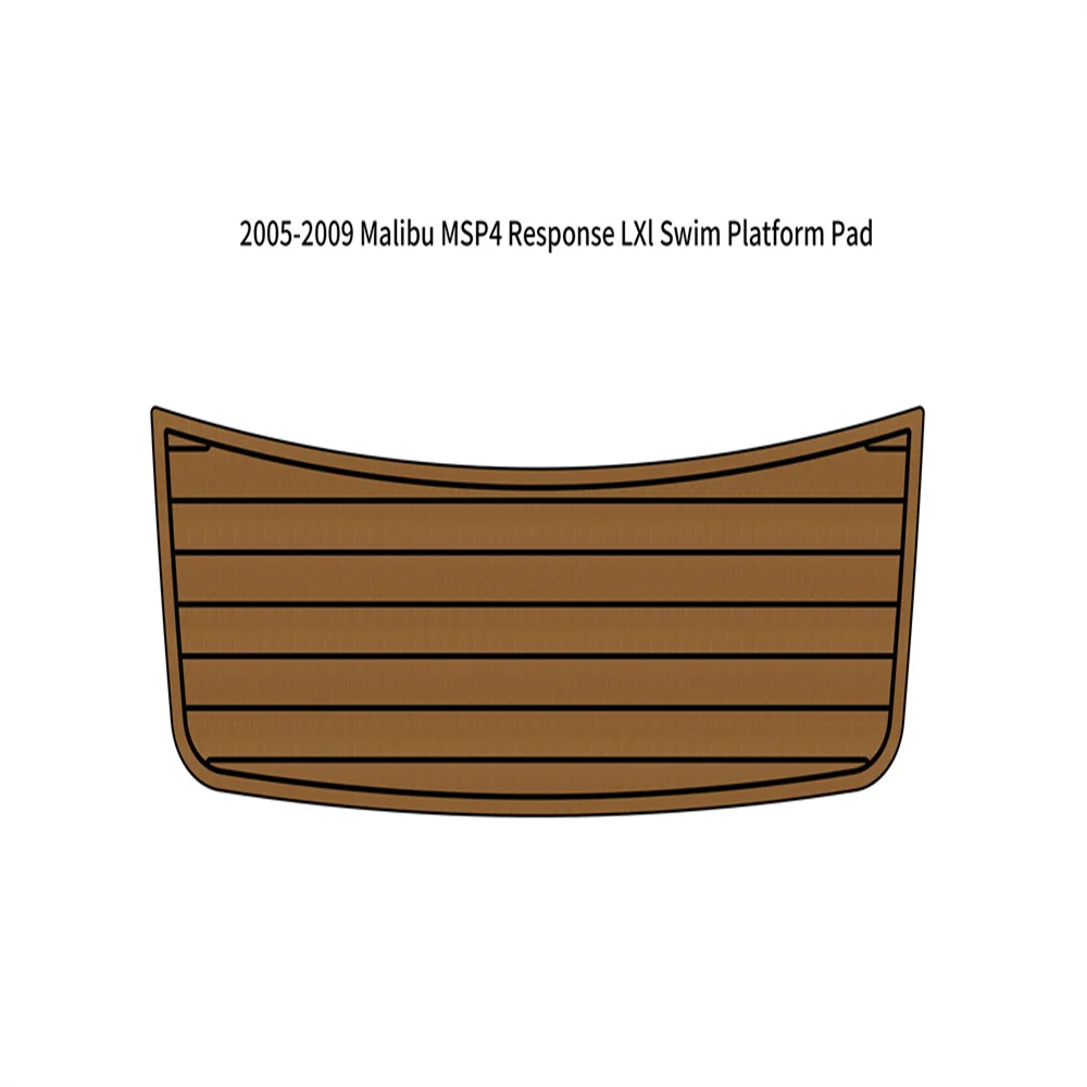 2005-2009 Malibu MSP4 Response LXl Swim Platform Pad Pad Boat EVA Teak Decking 1/4