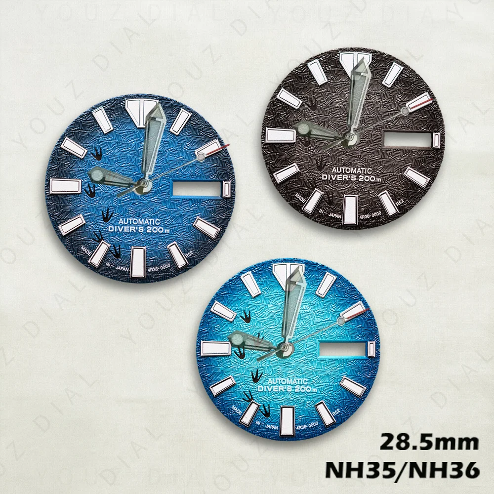 montres-pour-hommes-avec-cadran-a-rayures-et-motifs-3d-mouvements-nh36-nh35-accessoires-de-modification-de-montres-type-s-285-mm-luminescence-verte