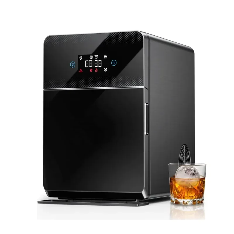 For Electric Crystal Clear Ball Sphere Ice Machine Refrigerator 50mm Diameter Ice Spheres for Hotel Home Use Stainless Steel