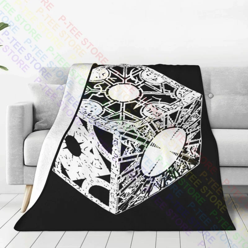 Hellraiser Puzzle Box Cenobite Pinhead Occult Horror Alternative Blanket Textile Dust Cover Camping Blanket