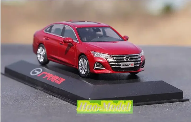 

Новинка 1:43, для GA6 Trumpchi, литая под давлением металлическая модель из сплава, игрушки для мальчиков, подарки на день рождения, коллекция хобби, украшения, красный