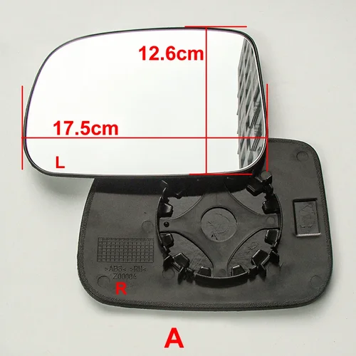 Imagen 2 del producto Para Great Wall M4 Florid accesorios de coche espejos laterales exteriores lente de cristal reflectante lentes de espejo retrovisor 1 Uds