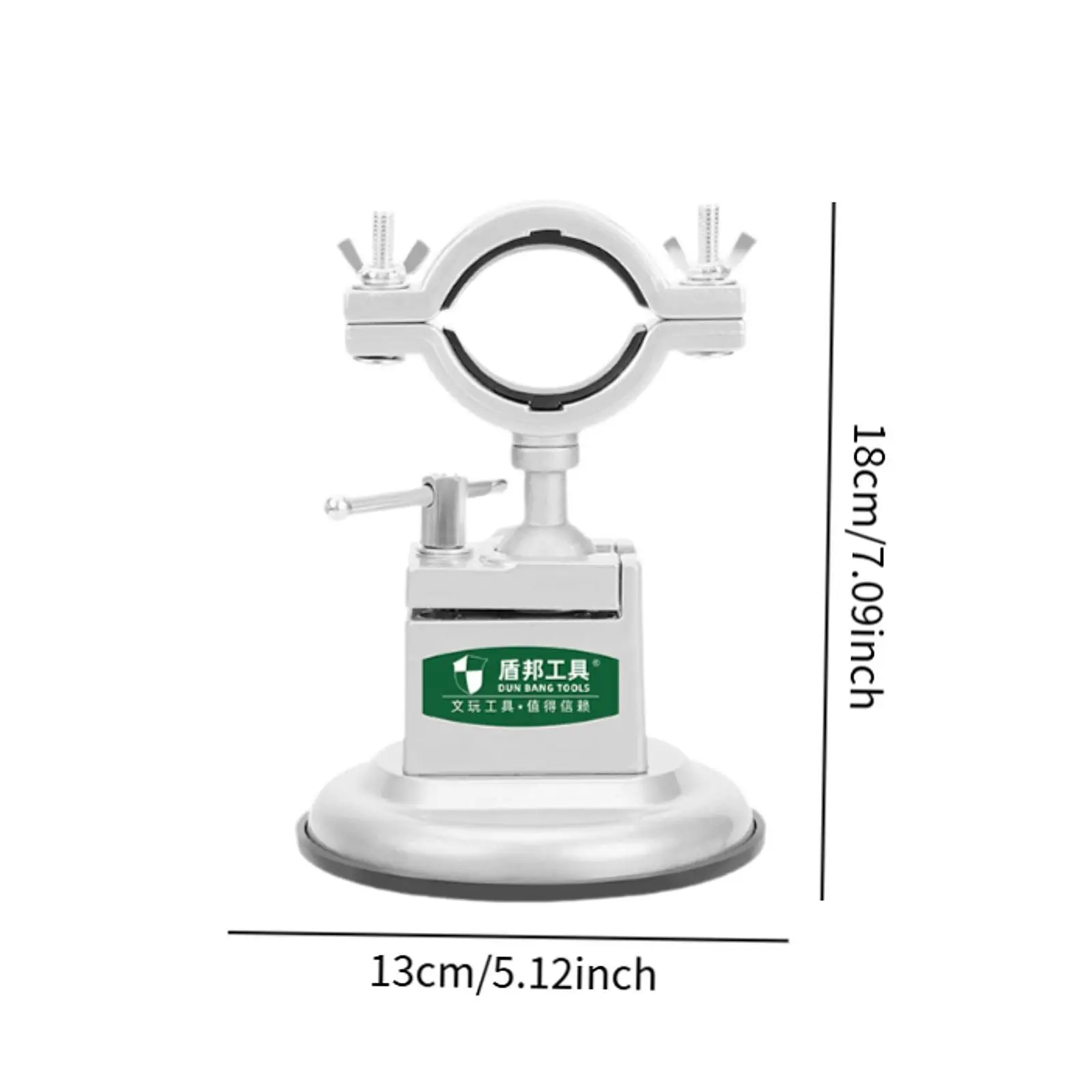 Vacuum Base Vise with 360°swiveling Head Sturdy Multifunctional Accessories