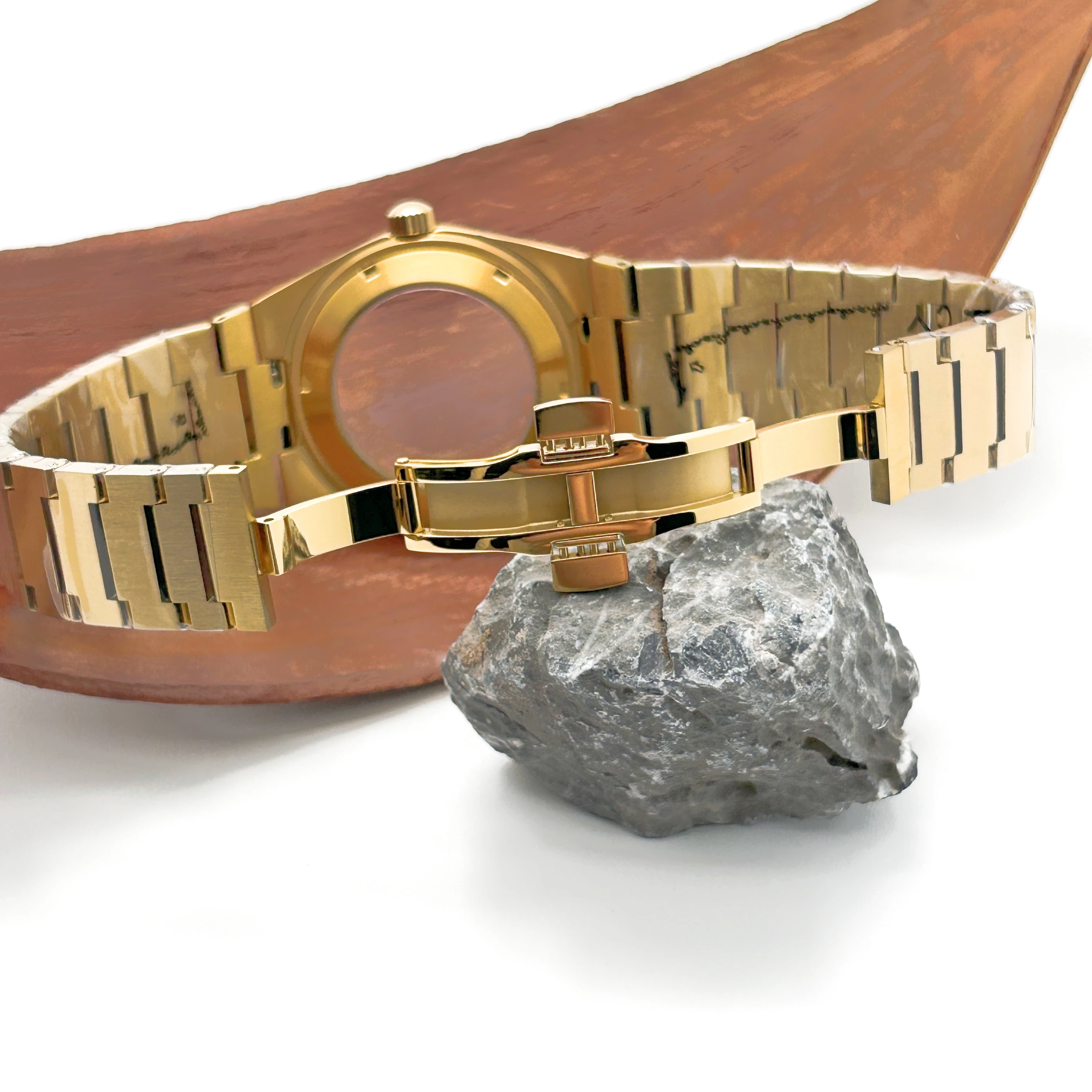 40mm Sapphire Case Stainless Steel with Ring Suitable for PRX Super Player NH35 NH36 NH70/4R/7S Japan Movement for 31.8mm Dial