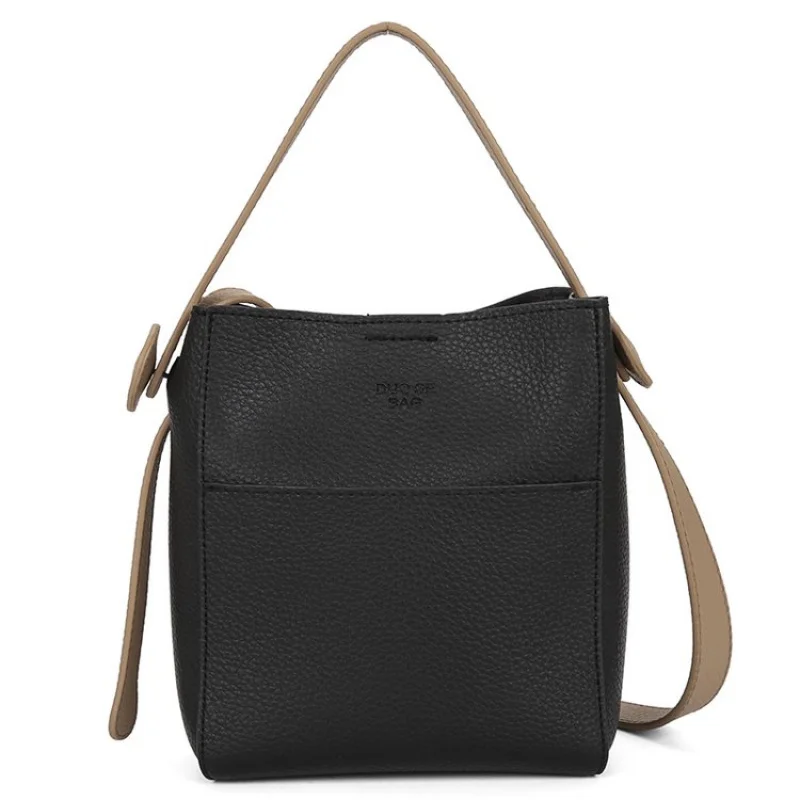 

Стильная повседневная простая мини-сумка-клатч для женщин, минималистичный винтажный элегантный кожаный однотонный дизайн