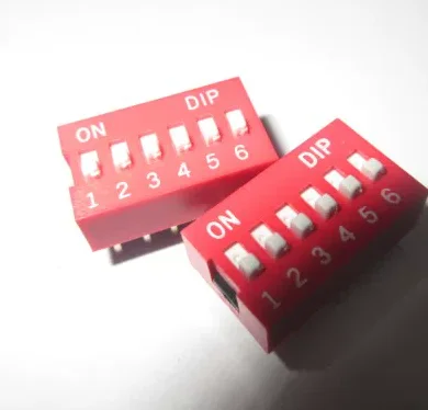 DS-06 DIP switch (6-position) 2.54MM pitch 12-pin flat switch