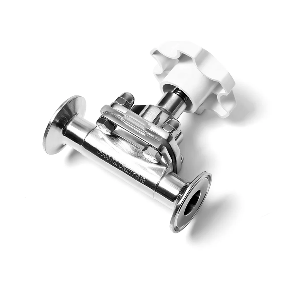 Magnetventil Tri Clamp Sanitary Diaphragm Valve - SS316L Corrosion-Resistant for DN15/20/25/50(1.5\ Wasser und Dampf — Detail 3