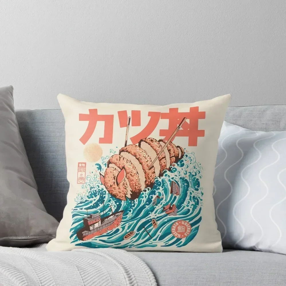 

Katsuju Throw Pillow anime girl luxury sofa pillows Christmas Covers For Cushions Elastic Cover For Sofa pillow