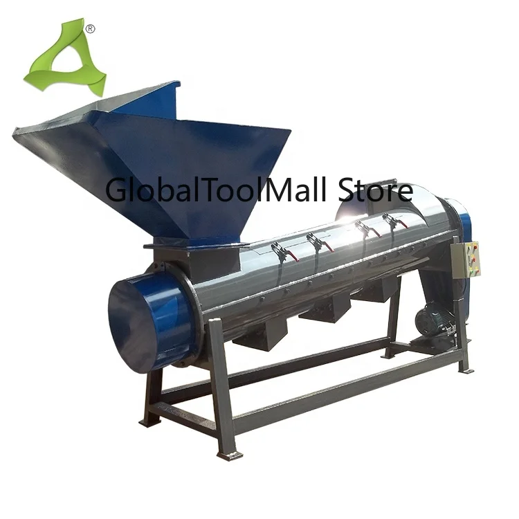 Waste Plastic Recycling Water Wet Type Pet Bottle Label Removing Machine Plastic Bottle Label Separator Machine