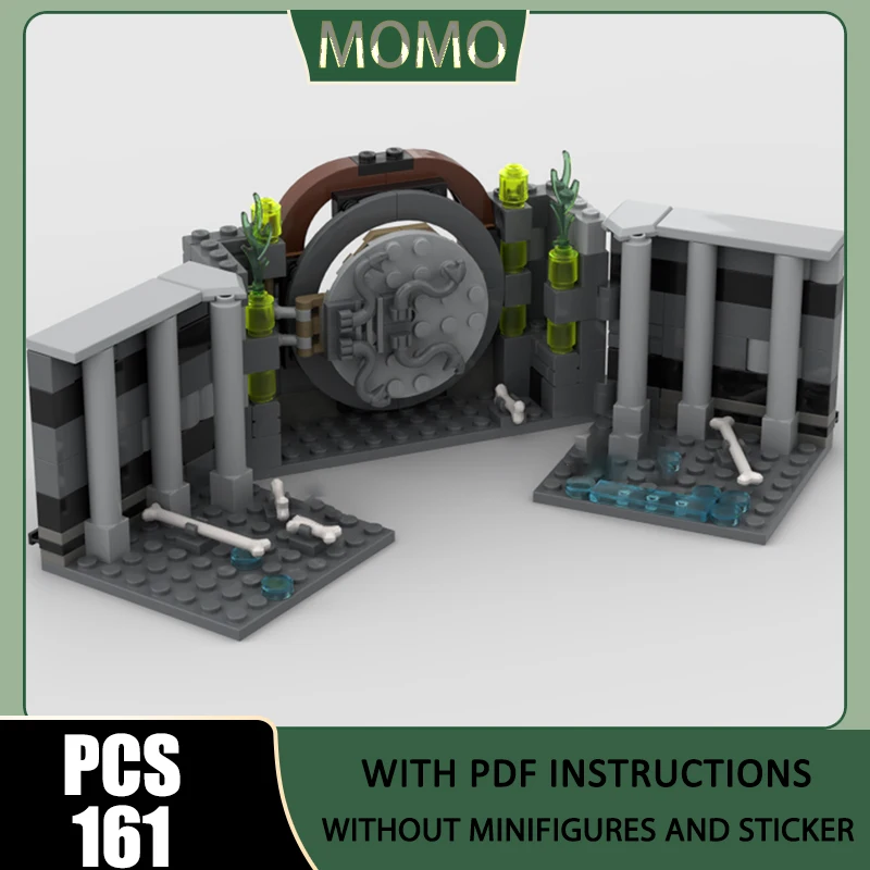 Moc Building Bricks Modular East Wing Chamber ​​​​​​​​​​​​​Model Technology Blocks Christmas Toy DIY Assembly Construction Gift