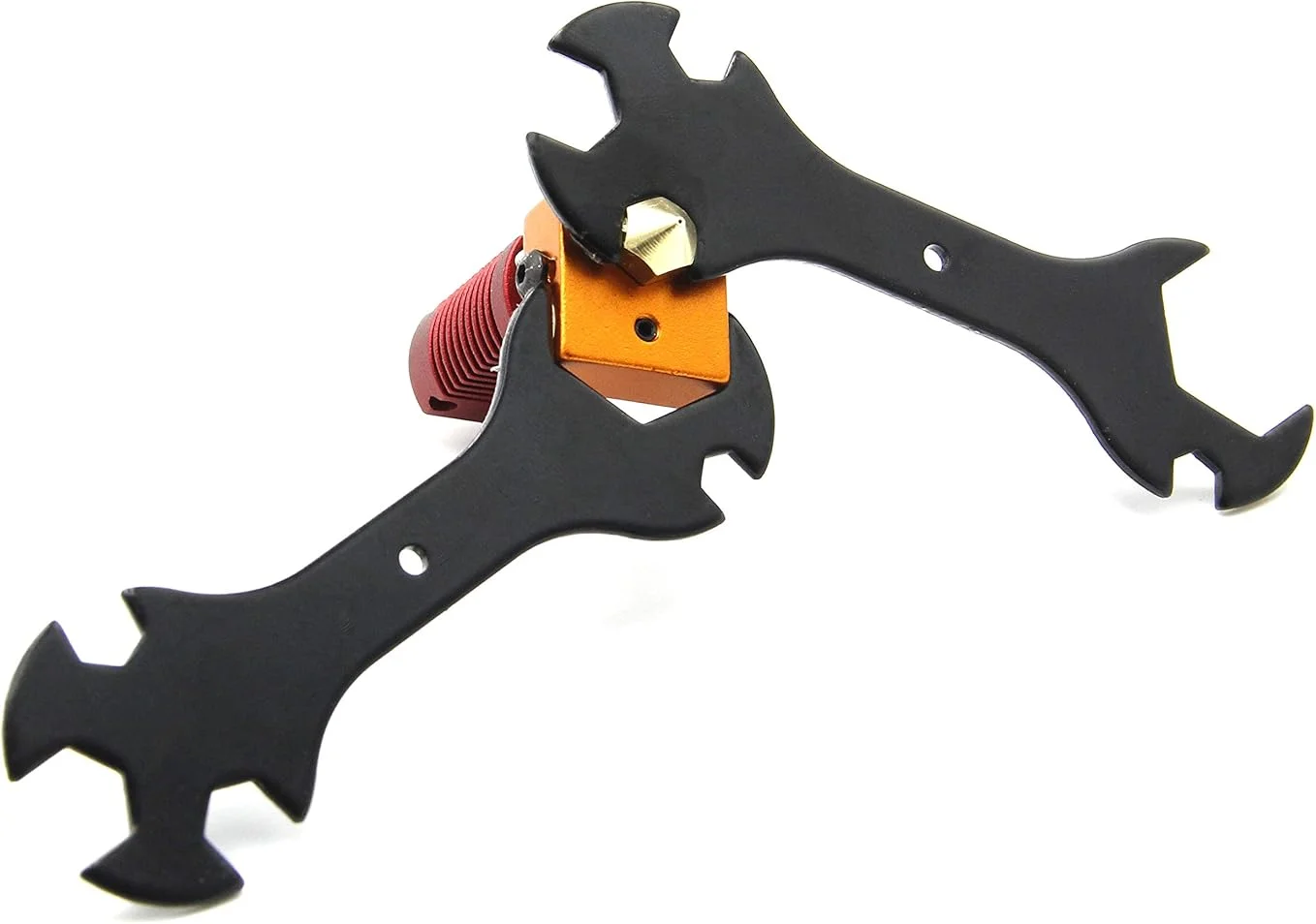 Creality 3D Tools Machine Fünf-in-Eins-Schraubenschlüssel zum Einstellen verschiedener Düsen-Heizblöcke für Ender-3/5 K1Series 3D-Drucker