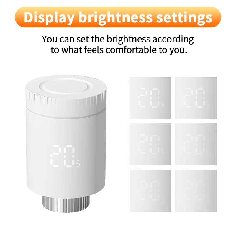 Inteligentny zawór grzejnikowy ZigBee 3.0 Tuya, termostatyczny zawór grzejnikowy Tuya Smart Life, kontroler temperatury współpracujący z Google Alexa