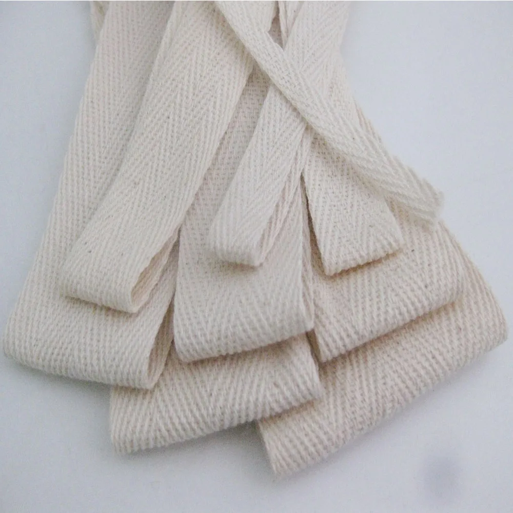 CRNNSK 3 Meters Herringbone Cotton Ribbons For Garment DIY Decoration Sewing Apparel Accessory