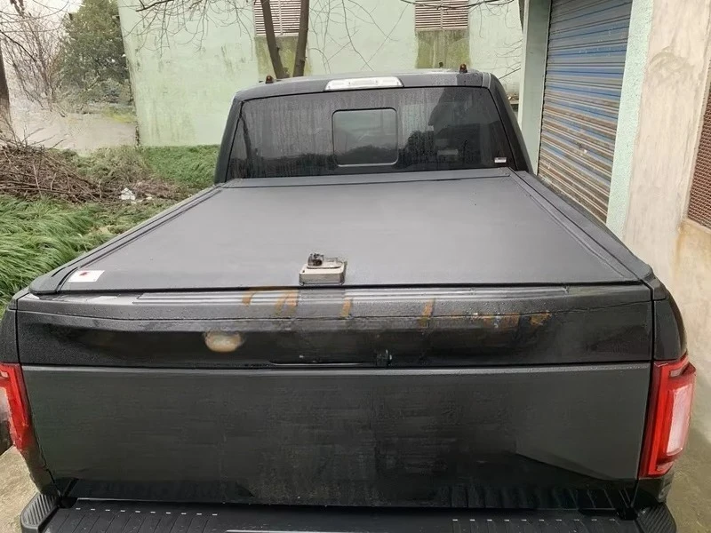 Pickup Rear Tail Cover for Ford F150 Car Tailgate Waterproof Truck Electric Roller Shutter Accessories Tonneau Cover Rear Bucket