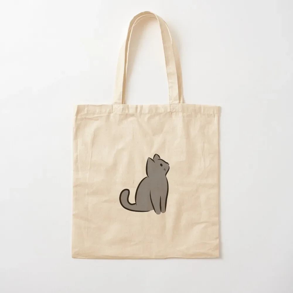 Grey kitten Tote Bag Women bags hand bag ladies Custom bag tote university