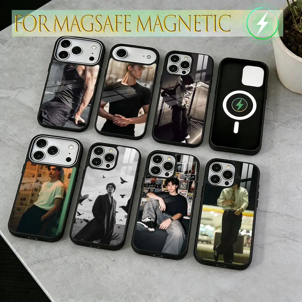 

Muscle Man Phone Case For iPhone17,16,15,14,13,12,11 Plus,Pro Magnetic For Magsafe Wireless Charging