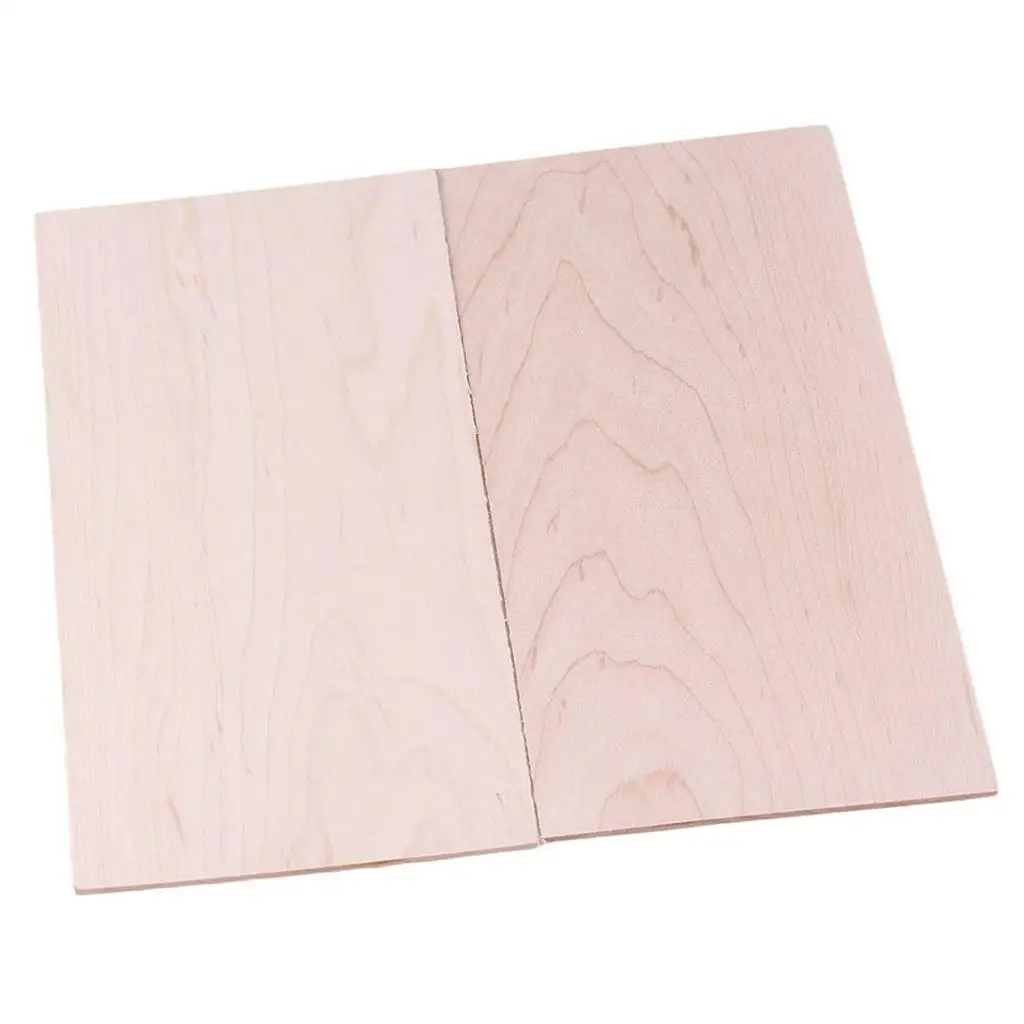 غطاء رأس من خشب القيقب للغيتار الكلاسيكي الصوتي ، مخزون الرأس ، صنع الرأس ، 3 من خشب القيقب