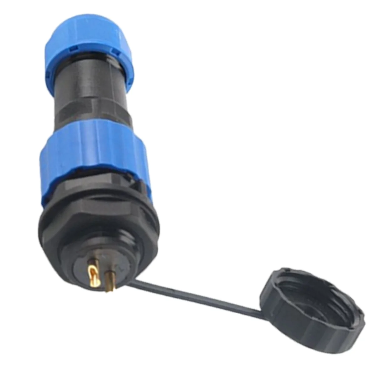 ABNJ IP68 Waterproof Aviation Plug Socket Nut Plug Socket SP16 2-Core Terminal Block 5 Pieces