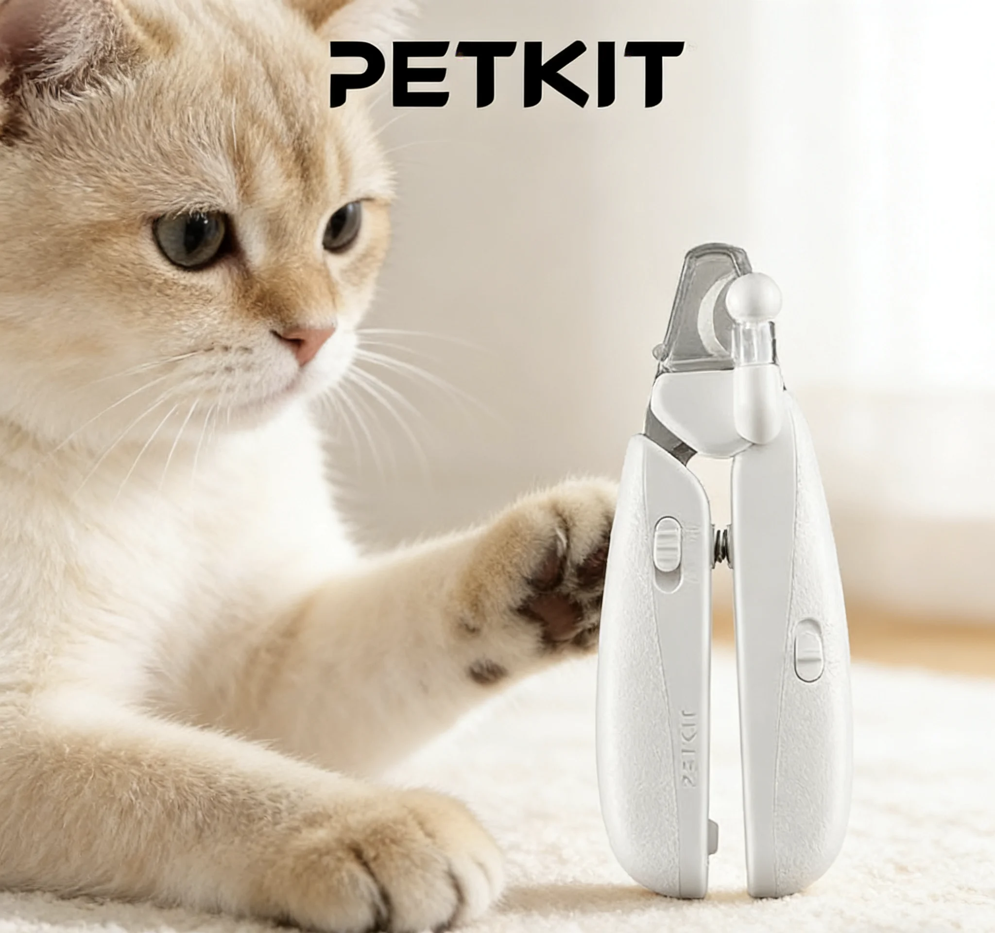 

Когтерезка PETKIT LED для кошек и собак: профессиональный инструмент для груминга с подсветкой, защитой от брызг и видимостью кровеносных сосудов