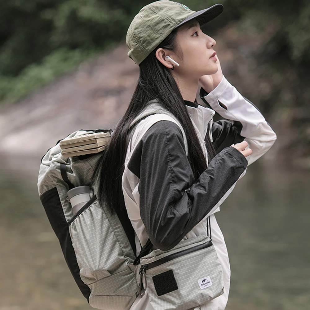 

Naturehike Ultra Light Cycling Sports Travel Backpack For Men And Women, Outdoor Hiking And Mountaineering Backpack 20L