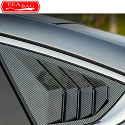For BYD KING DMI BYD Chazor 2024 Car Styling Rear Side Window Decorative Stickers Body Rear Triangle Trim Cover Auto Accessories
