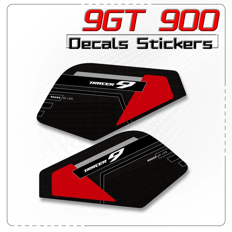 

tracer 9 3D Gel Fish Bone Scratch-Resistant Decoraction Decal For TRACER 9 Tracer9 2021 Waterproof Fuel Tank Protective Stickers