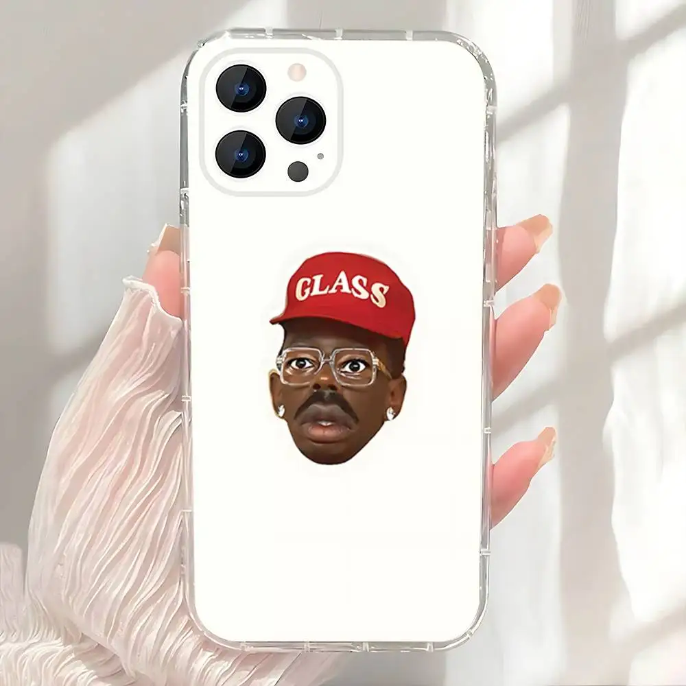 Não toque no vidro t-tyler capa de telefone para iphone 17,16,15,14,13,12,11 pro, max, plus, x,xs,xr, se4, e mini capa macia transparente