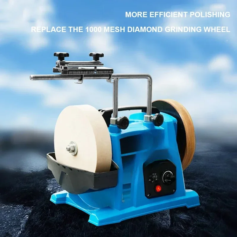 

220V 8inch Electric Low-Speed Water-Cooled Knife Sharpener Woodworking Turning Tool Carving Knife Chisel Sharpening Machine