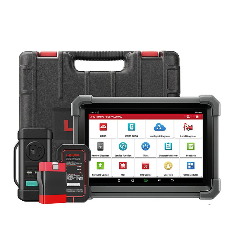 

USA EU Warehouse X431 IMMO PLUS Key FOB Programmer Car Diagnostic Tool OBD2 Scanner Professional Automotive Code Reader