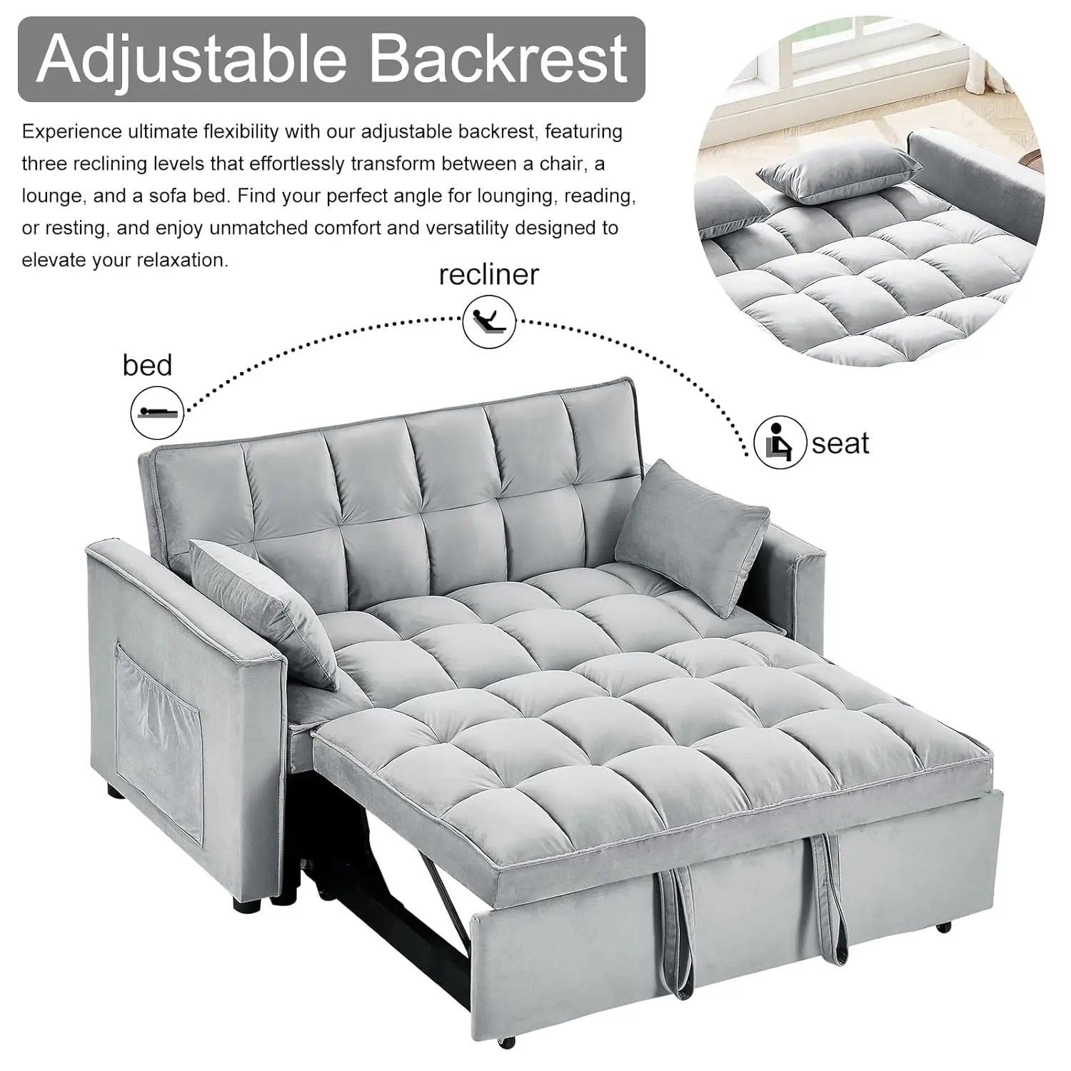 Thumbnail 4 - #7 Cheapest Convertible Sofa Beds Deals You Can Get