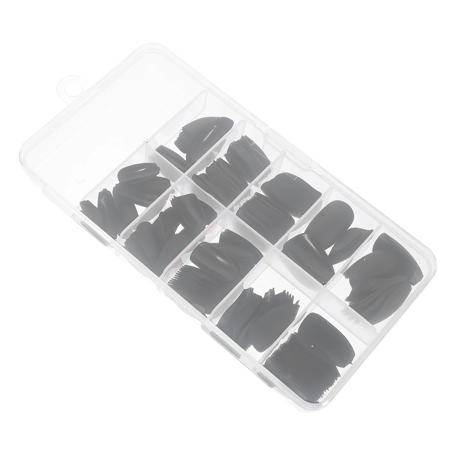 

1 Box Pp Reusable False Nails Tips Detachable Fashion Nail Art Decor Manicure Ultra-Thin Durable Women Fake Nail Tips Full Cover
