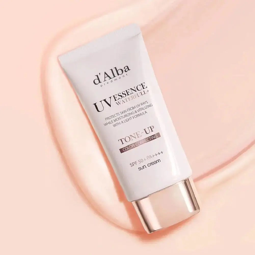 D'alba White Truffle Sunscreen Essence SPF50+ UV واقي طويل الأمد مرطب خفيف الوزن لطيف وجيد التهوية للعناية بالبشرة #4