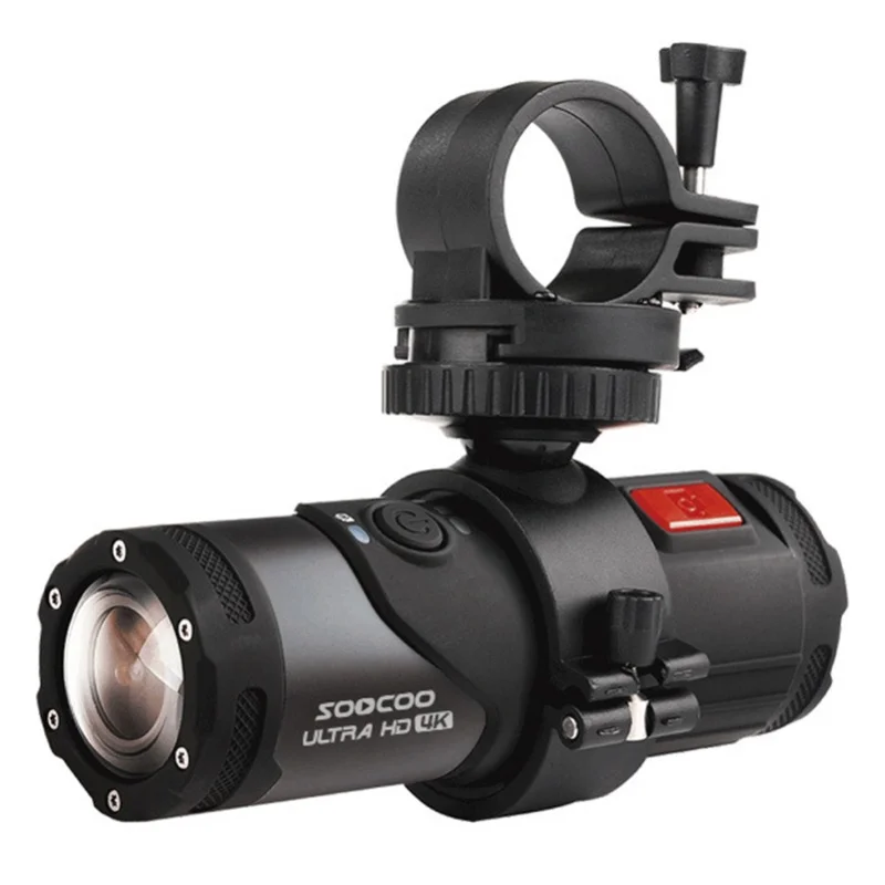 

Велосипедная камера 4K для экшн-съемки, водонепроницаемая, с Wi-Fi и управлением через приложение, для крепления на шлем, для активного отдыха и приключений на велосипеде