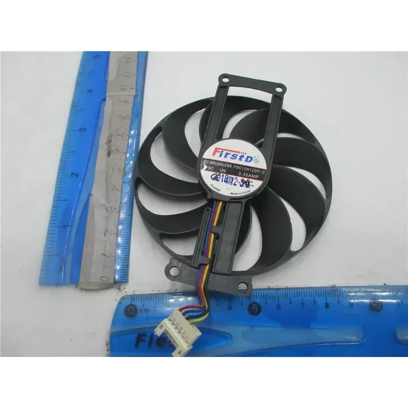 For ASUS RTX 2060 2070 GTX 1660S 1660 Ti Dual Fan Cooling Fan FDC10H12S9-C