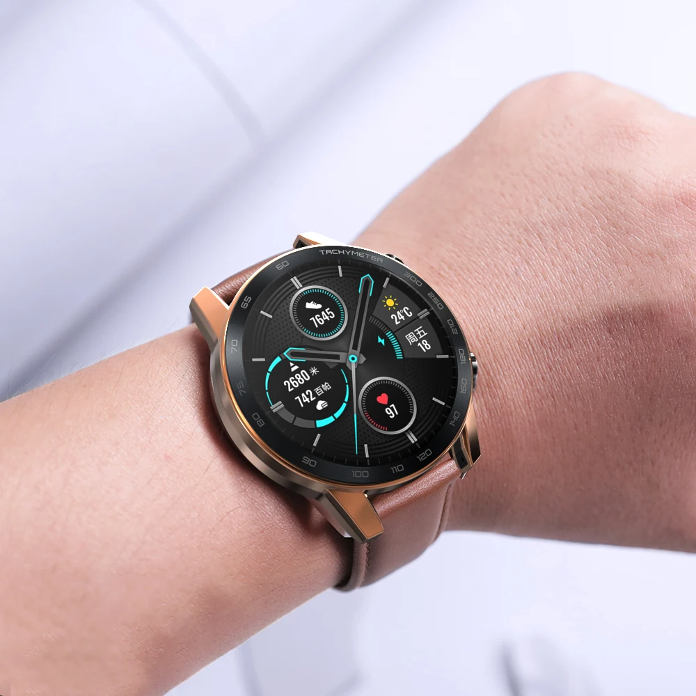 Honor Magic Watch 2用ソフトTPUケース,保護シェル,耐久性のあるスクリーン保護,ウォッチアクセサリー,46mm