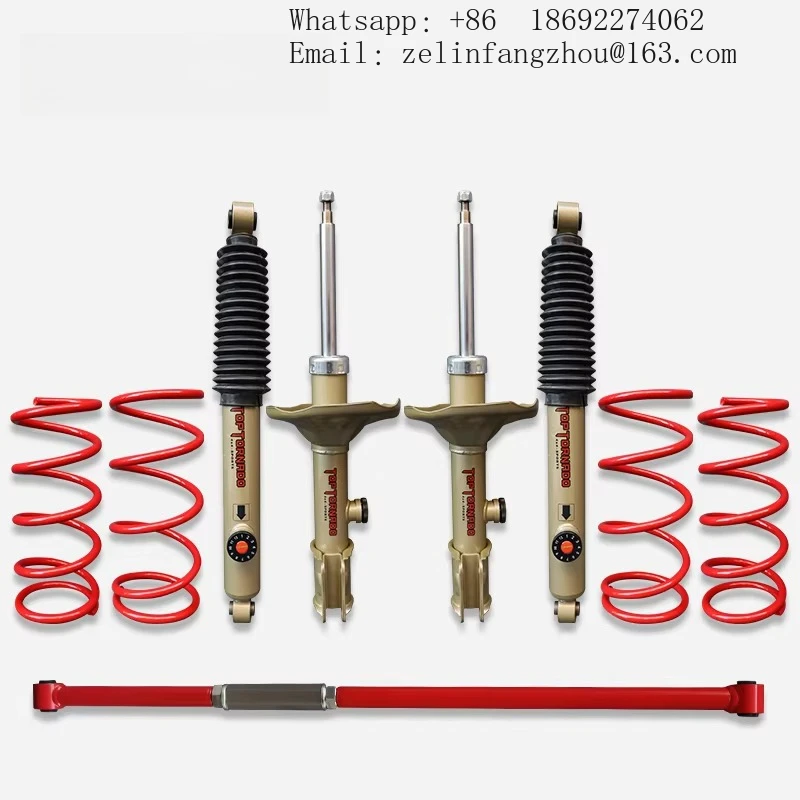 Off Road 2-inch Suspension Lift Kit with 4X4 Soft and Hard Adjustable Shock Absorbers Suitable for Mitsubishi Pajero IO
