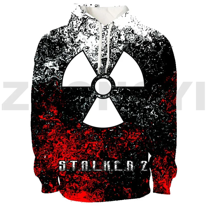 Competitive Games S.T.A.L.K.E.R. 2 Heart of 3D Hoodie Daily Shooting War Stalker 2 Student Lounge Wear Men Women Couple Clothes